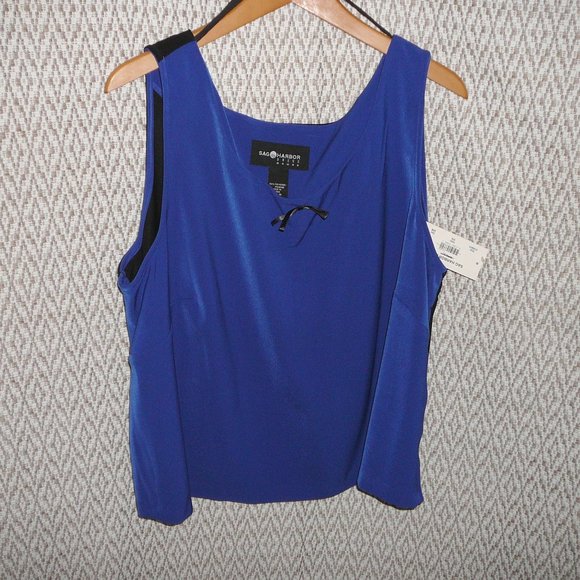 NWT Sag Harbor Jacket Blazer and Blouse 2 piece Set size 26W - Picture 5 of 11